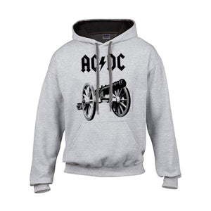 AC/DC - For those about to rock  GREY  Hoodie  Sweatshirt