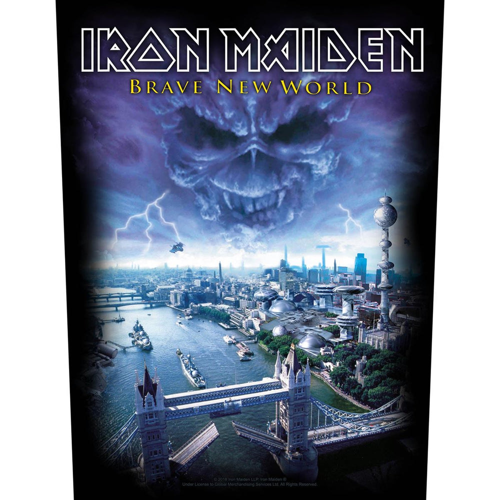 Iron Maiden - Brave new world    Backpatch