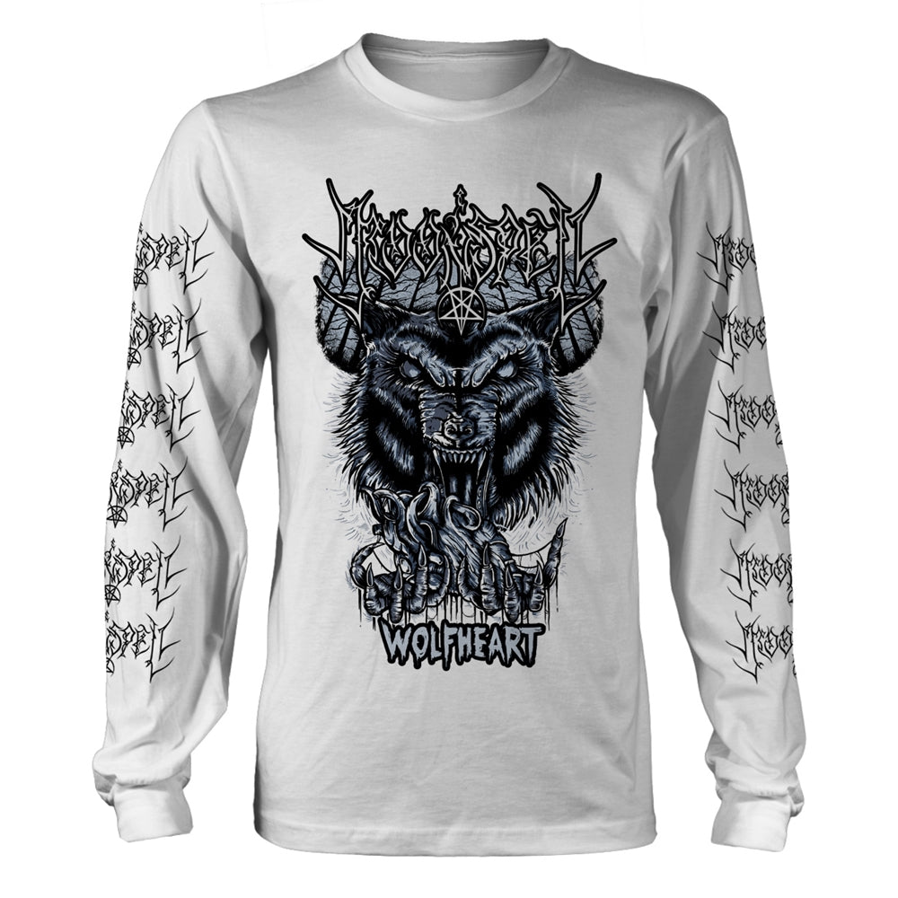 Moonspell - Wolfheart   White  Long Sleeve