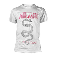 Nirvana - Serpent snake  WHITE  T-Shirt