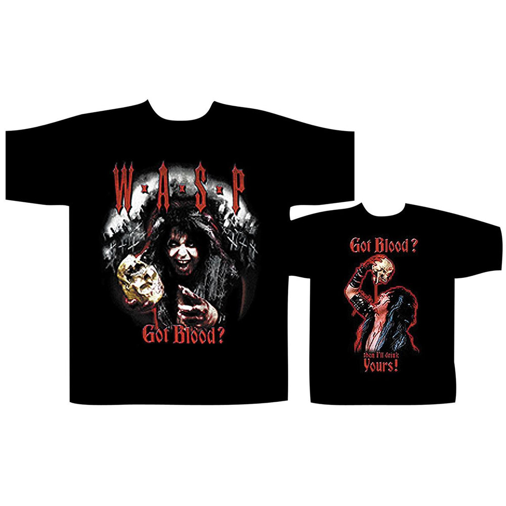 W.A.S.P. - Got blood?    T-Shirt